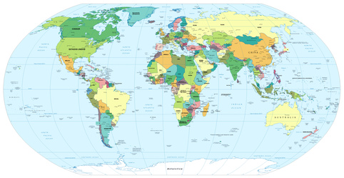 Map of the World